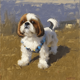 Pet Oil Painting AI avatar/profile picture for dogs